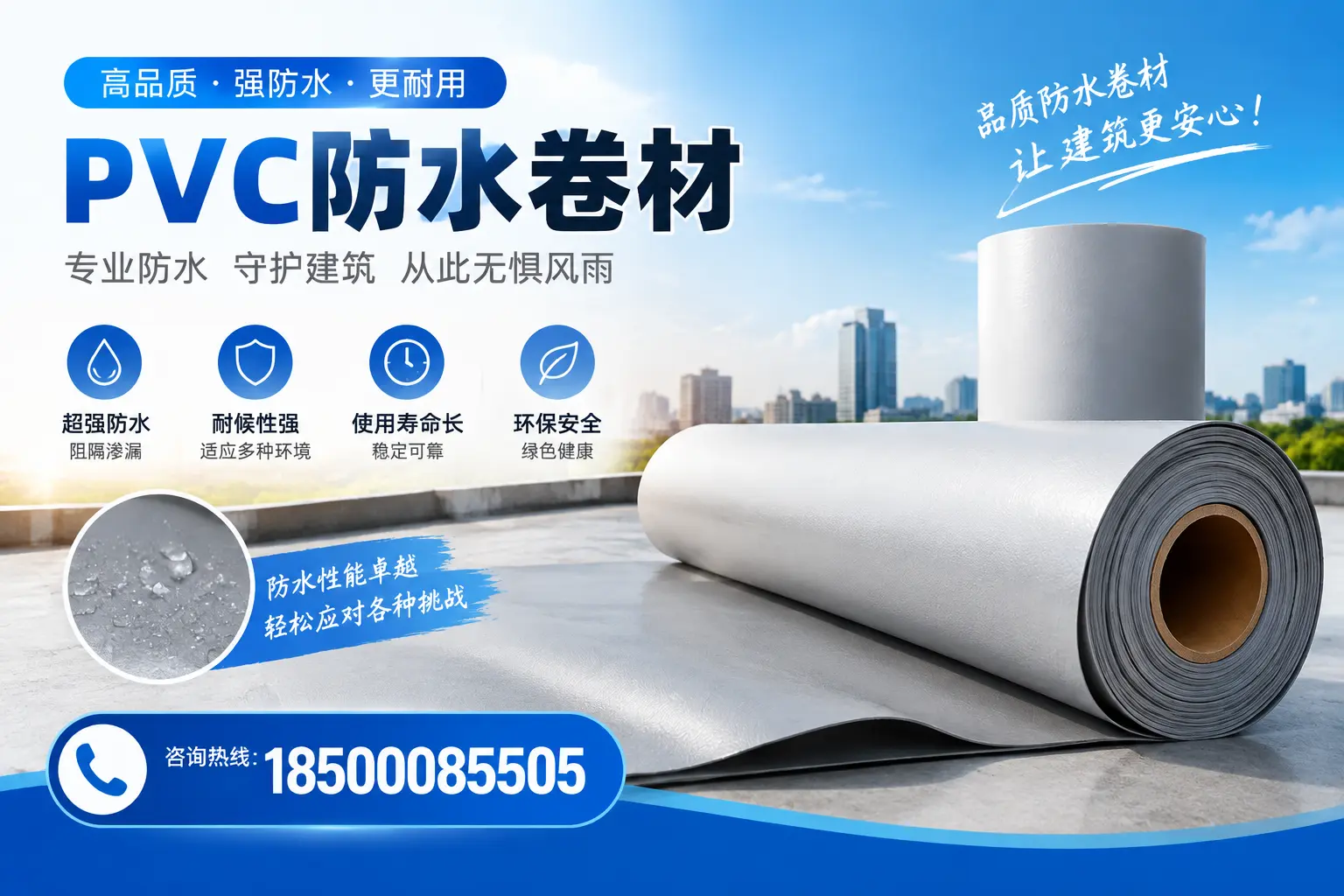 如何选择高质量的PVC防水卷材?襄阳消费者必看指南